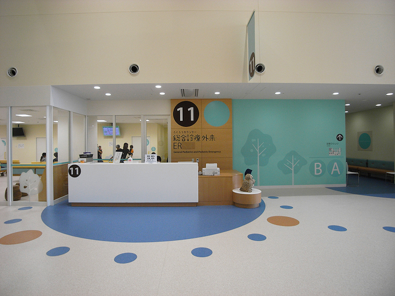 兒童醫院形象墻設計